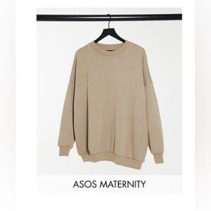 ASOS Maternity Oversized Cozy Sweatshirt